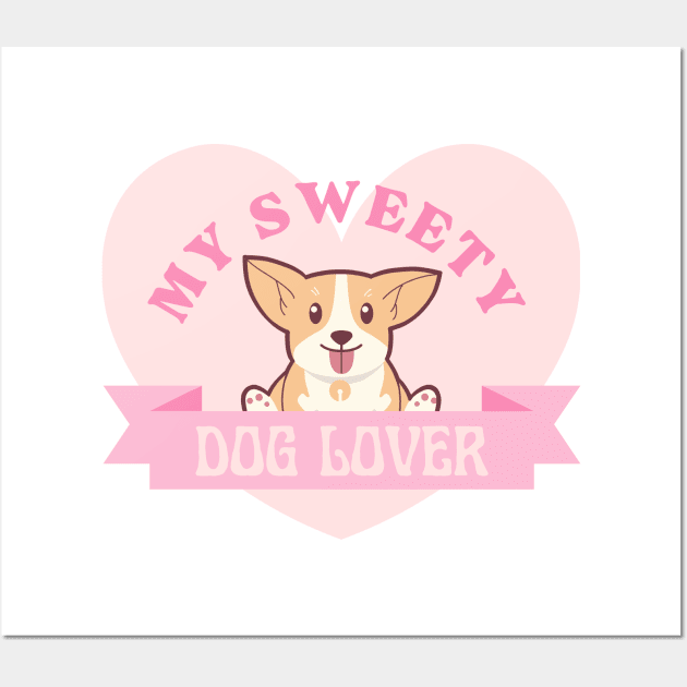 my sweety my puppy i love her so much Wall Art by ✪Your New Fashion✪